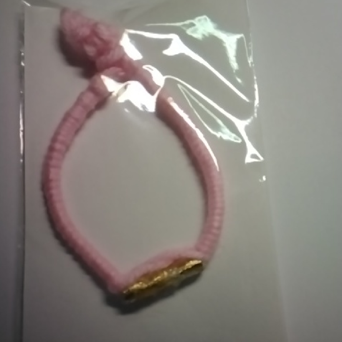 Lorena Espinoza Design Pink And Gold Bracelet
